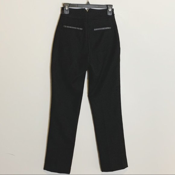 Sea New York High Rise Leather Trim Trouser - Picture 5 of 7